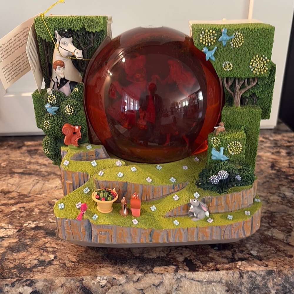 Disney Whimsical Red and Green Accent Decor